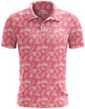 PINK MINGO GOLF POLO