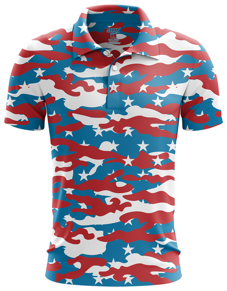 US CAMO GOLF POLO