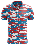 US CAMO GOLF POLO