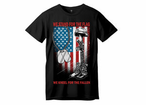 STAND FOR FLAG T-SHIRT