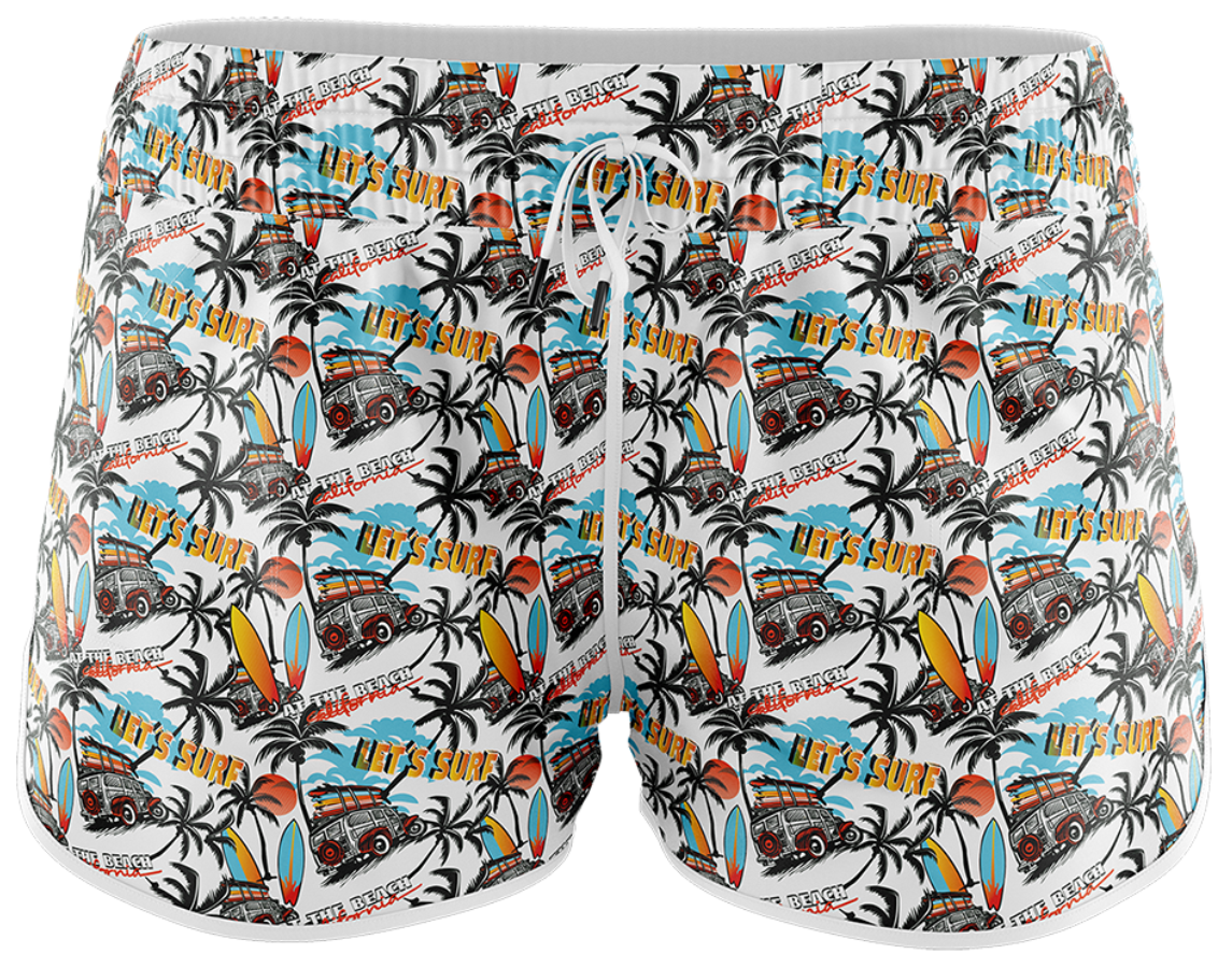 LET'S SURF SWIM TRUNK WOMENS