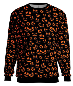 Halloween Smiling Sweat Shirt